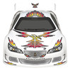 Fire Brand RC CONCEPT PHOENIX ORANGE VINYL DECAL SHEET 8.5X11''