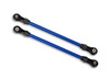 Traxxas 8143X Front Lower Suspension Links Blue (2) use w/Long Arm Lift Kit: TRX-4