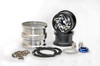 HoBao 230118B CNC Aluminum 1.9″ Beadlock Rims Wheels with Rings (2) -Black