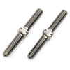 Yeah Racing TBTI-0324 64 Titanium Turnbuckle 3x24mm (2pcs)