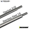 Incision IRC00201 Stainless Steel 10pc Link Kit - 12.3in Wheelbase : Traxxas TRX-4