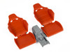 HoBao 230105NRG Interior Seats- Plastic Brown : DC1 Trail Crawler