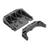 ARRMA AR320356 Front/Rear Shock Mount & Radio Tray : Nero Big Rock 6S BLX