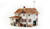 Woodland Scenics Built / Ready Corner Porch House HO Railroad Building BR5046