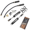 Yeah Racing 90mm Desert Lizard Piggyback Internal Spring Damper Shocks (2) Black