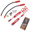 Yeah Racing 90mm Desert Lizard Piggyback Internal Spring Damper Shocks (2) Red