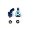 STRC Alum. Front Steering Knuckle w/larger outer bearing Blue (1 pair) : Granite/Raider