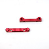 STRC Alum Heavy Duty Frt & Rr Hinge-Pin Block Set Red (1 pair) : Granite / Raider / Vorteks