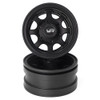 Yeah Racing WL-0121BK 1.55 Aluminum CNC 8 Spoke Beadlock Wheel (2) Black