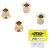 Yeah Racing AXSC-009 Brass Knuckle Bushings (4pcs) : AXIAL SCX10 II