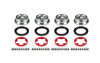 Carisma 15875  Aluminium Rim Set (4pcs) : SCA-1E Coyote / Lynx