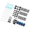 Yeah Racing DBB-2050BU QUTUS 50mm Damper Shock (4) : 1/10 Touring M-Chassis Car Blue