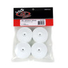 DE Racing Slim Speedline Front White Buggy Wheels (4Pcs) : TLR 22 3.0 / 4.0