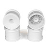 DE Racing Speedline ST White Wheels (4) : Associated T5M F/R / Tekno ET410