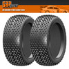 GRP GB05B 1:8 Buggy ATOMIC B Medium Donut Tires w/ Insert (2) : Front / Rear