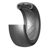 GRP GB09X 1:8 Buggy SONIC X ExtraSoft Donut Tires w/ Insert (2) : Front / Rear