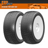 GRP GBX08A 1:8 Buggy CONTACT A Soft Mounted Tires w/ White Wheel (2) : F/R