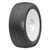GRP GBX11X 1:8 Buggy PLUS X ExtraSoft Mounted Tires w/ White Wheel (2) : F/R