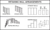 Woodland Scenics Concrete Retaining Walls (6) N C1158