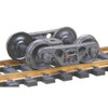 Kadee 513 A.S.F.® 100-ton Roller Bearing Metal Trucks (2) : HO Scale