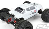 Pro-line 3521-15 Pre-Cut Brute Bash Armor White Body : ARRMA Kraton