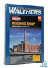 Walthers 933-2902 Machine Shop Kit - 13-5/8 x 8-3/4 x 5-1/8" : HO Scale