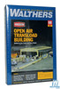 Walthers 933-2918 Open Air Transload Building Kit - 25 x 5-1/4 x 3" : HO Scale