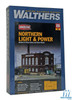 Walthers 933-3021 Northern Light and Power Powerhouse Kit : HO Scale