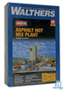 Walthers 933-3085 Black Gold Asphalt Hot Mix Plant Kit : HO Scale