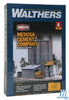 Walthers 933-3218 Medusa Cement Company Kit - 5-3/8 x 4-1/2 x 8-1/4" : N Scale