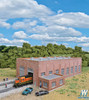 Walthers 933-3266 Two-Stall 130' Brick Diesel House Kit : N Scale