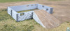 Walthers 933-3331 Fieldstone Barn Base & Ramp Kit : HO Scale