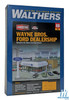 Walthers  933-3483 Wayne Brothers Ford Dealership Kit : HO Scale