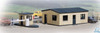 Walthers 933-3517 Office & Guard Shack Kit - Office: 4-1/8 x 3 x 1-1/2" : HO Scale