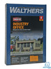 Walthers 933-3834 Industrial Office Kit - 3-5/8 x 2-1/4 x 1-3/4" : N Scale
