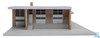 Walthers 933-4064 Modern Brick Santa Fe Station Kit : HO Scale