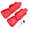 Yeah Racing YA-0540RD Hard Plastic Seats (2pcs) 1/10 Crawler Red