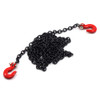 Yeah Racing YA-0357BK 1/10 RC Rock Crawler Acc. 96cm Long Chain & Hook Set Black