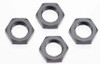 Tekno R/C TKR5116 Wheel Nuts Serrated Gun Metal (4) EB48