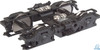 Walthers 920-2120 GSC 43-R Passenger Trucks Metal Wheels Black (2) HO Scale
