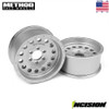 Incision IRC00091 1.9 Alum Method Race MR307 Beadlock Wheels Clear Anodized (2)