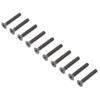 Losi LOS255018 Flat Head Screws Steel Black Oxide M4x25mm (10) : Super Baja Rey