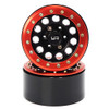 Yeah Racing WL-0117RD 1.9 Alum CNC F-RG Beadlock Wheel w/Wheel Hub (2) Red