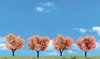 Woodland Scenics Flowering Trees 2-3in (4)