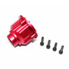 GPM Racing Aluminum Differential Case Red : Traxxas X-Maxx