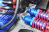 GPM Racing Aluminum Rear Damper Mount Blue : Traxxas E-Revo VXL 2.0