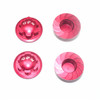 GPM Racing Alum Wheel Lock (4Pcs) Set Red : Kraton / Senton / Typhon / Talion / Outcast