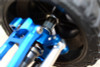GPM Racing Alloy Hex Adaptor +17mm Blue : Traxxas Slash 4x4
