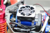 GPM Racing Aluminum Motor Heatsink with Cooling Fan : Traxxas Slash 4x4