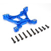 GPM Racing Alloy Front Shock Tower Blue : Traxxas Slash 4x4